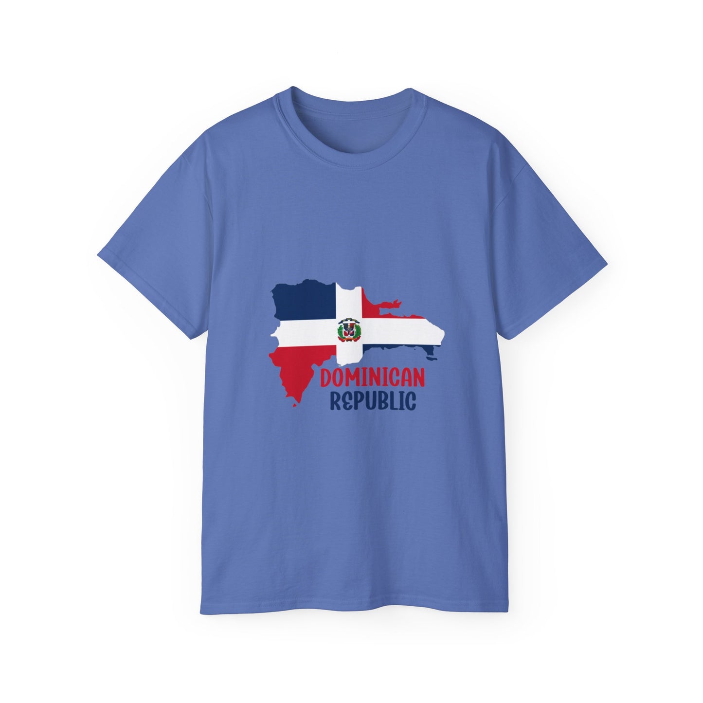 Dominican Republic Map Unisex Ultra Cotton Tee