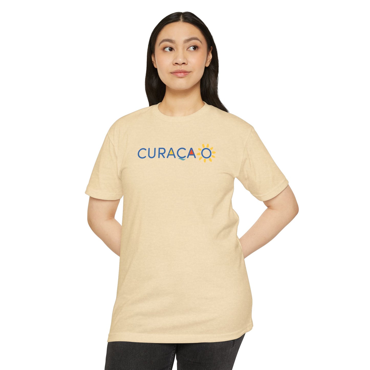 Unisex CVC Jersey Curacao T-shirt