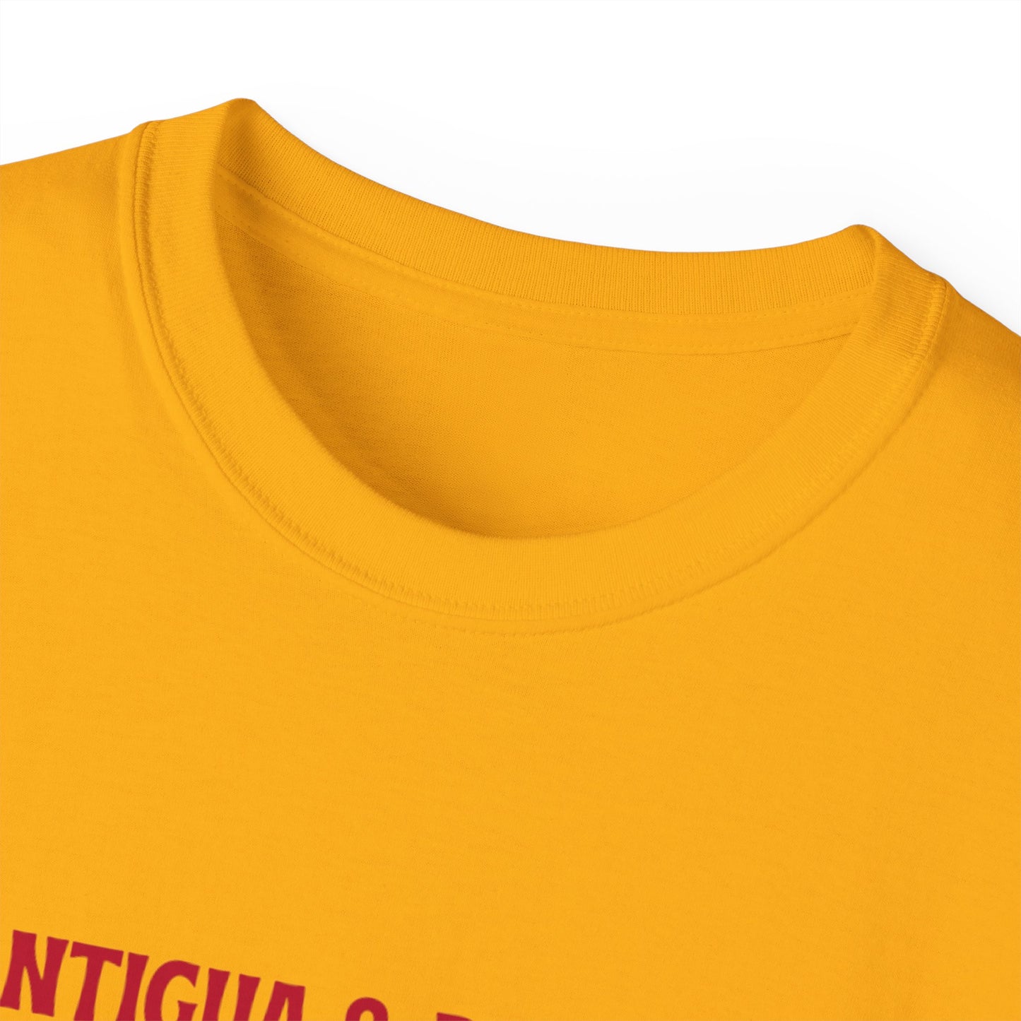 Antigua & Barbuda Vintage Graphic | Unisex Ultra Cotton T-Shirt | Retro Summer Style