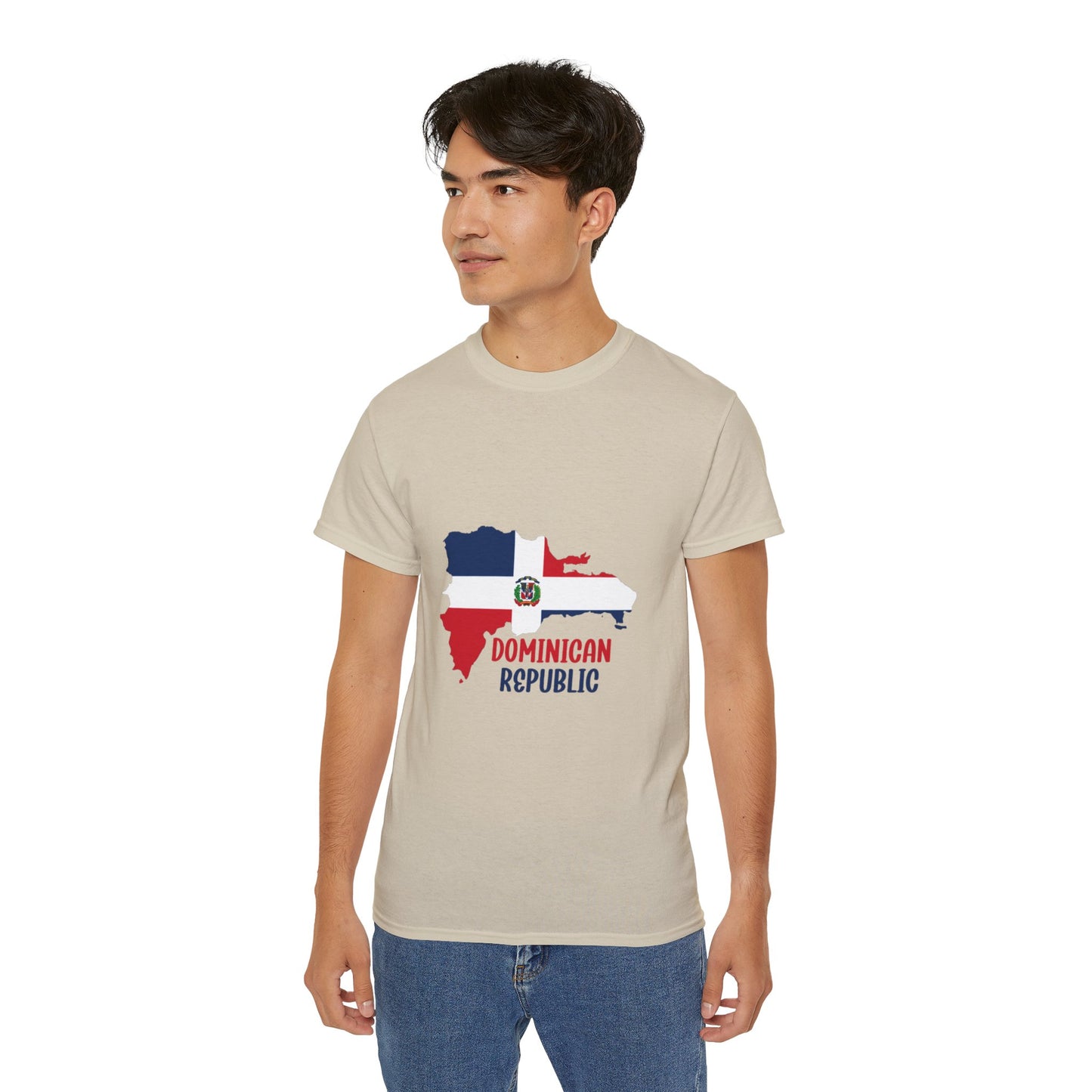 Dominican Republic Map Unisex Ultra Cotton Tee