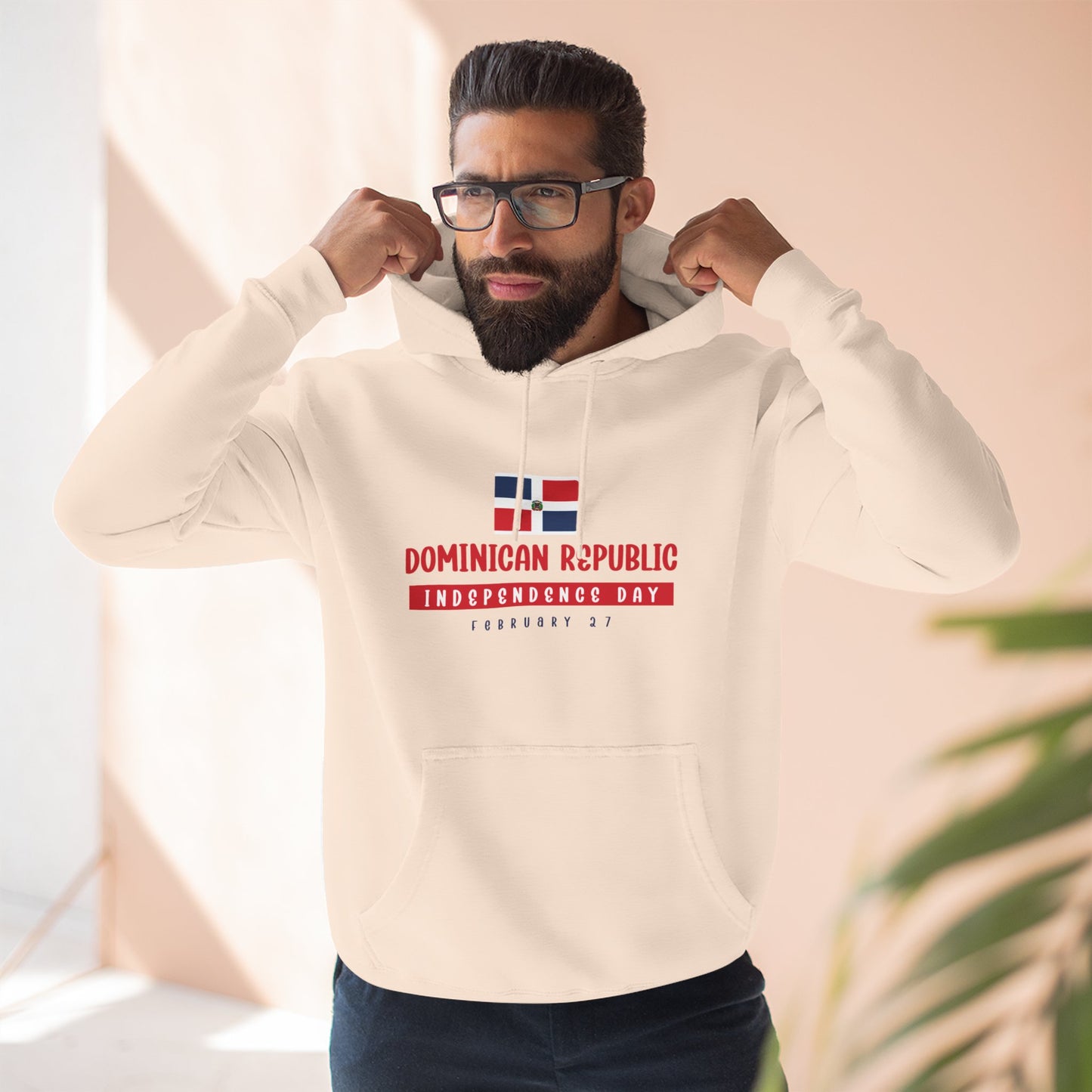 Dominican Republic Minimal Hoodie