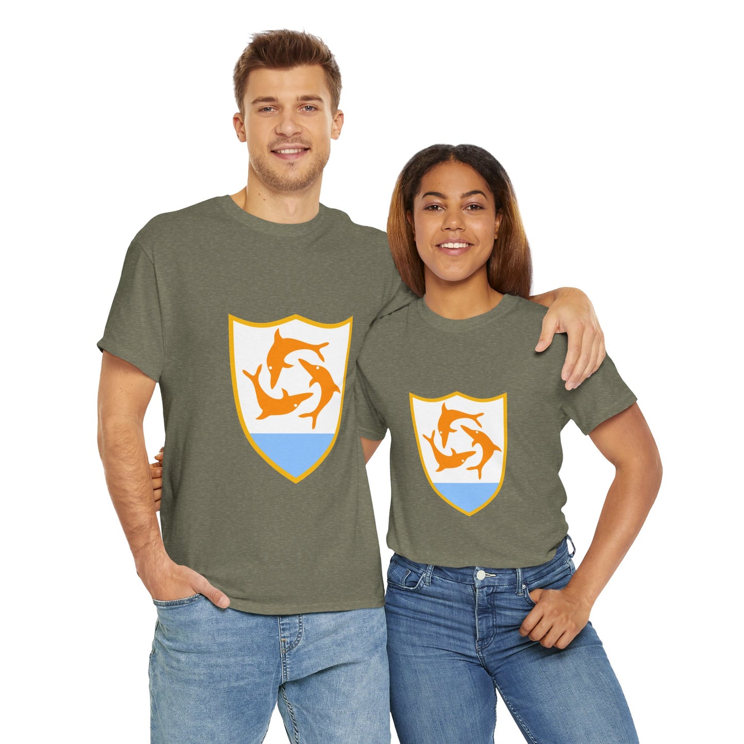 Anguilla Coat of Arm T shirt