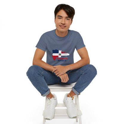Dominican Republic Map Unisex Ultra Cotton Tee
