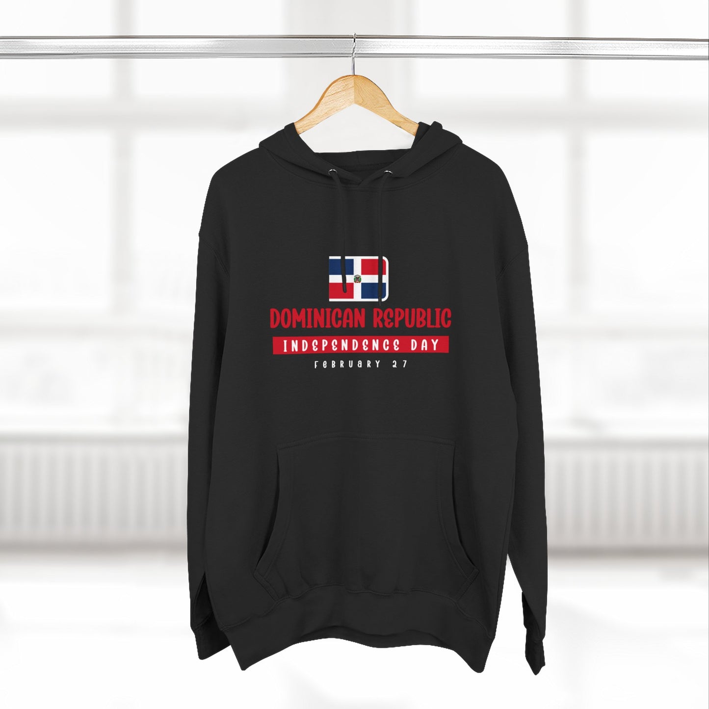 Dominican Republic Minimal Hoodie