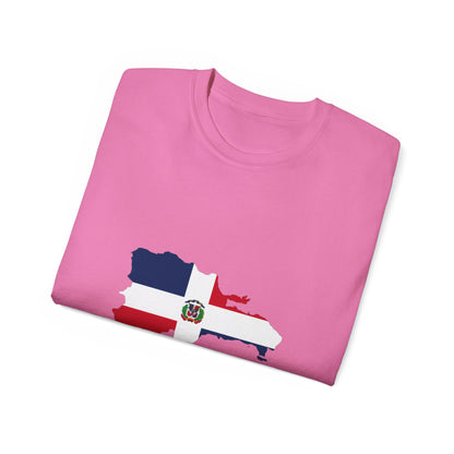 Dominican Republic Map Unisex Ultra Cotton Tee