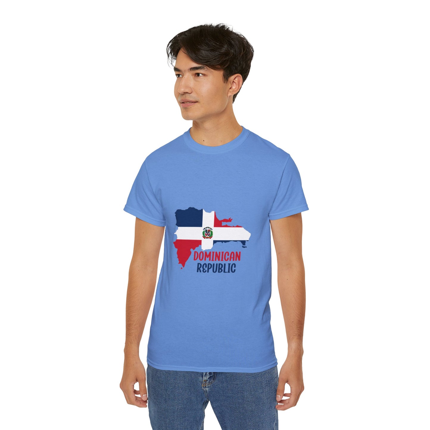 Dominican Republic Map Unisex Ultra Cotton Tee