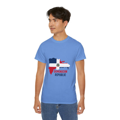 Dominican Republic Map Unisex Ultra Cotton Tee