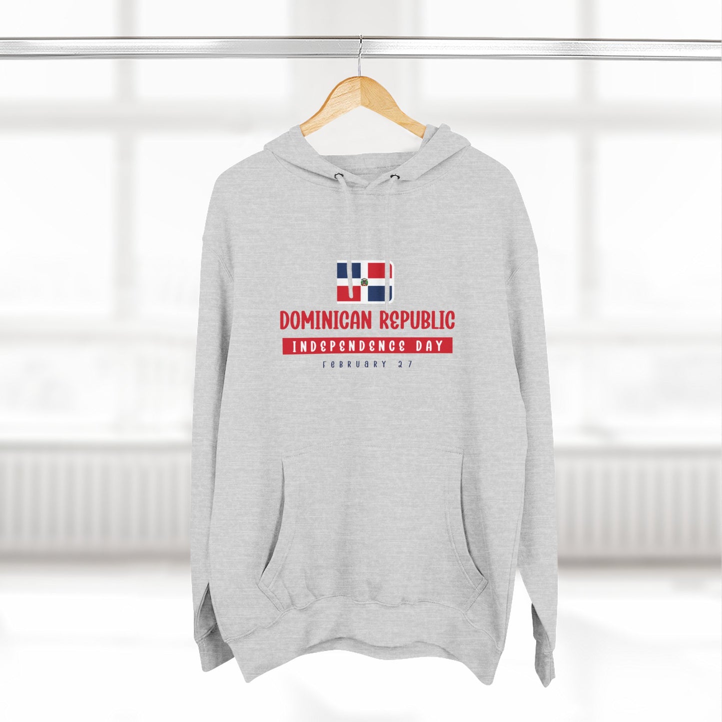 Dominican Republic Minimal Hoodie