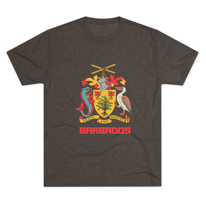 Barbados  Tri-Blend Crew T shirt