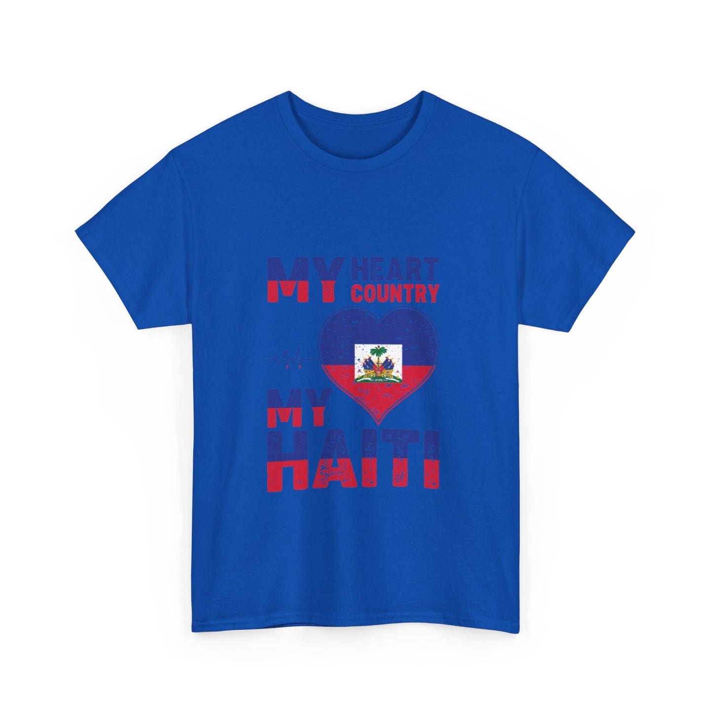 Mijn hart, mijn Haïti-liefde Klassiek T-shirt 
