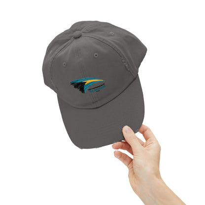 Bahamas Flag Cap Distressed Cap
