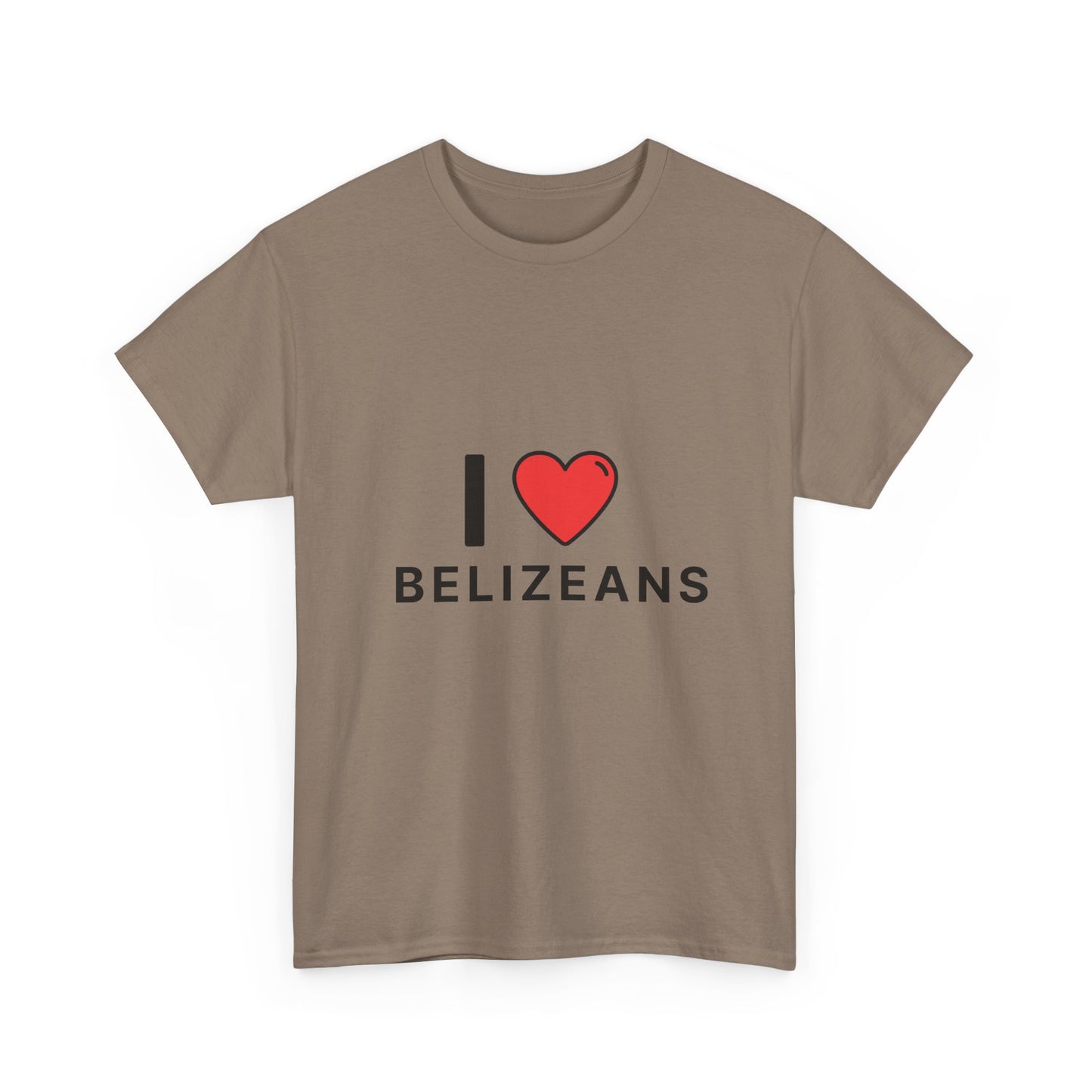 I Love Belizeans  Cotton T shirt