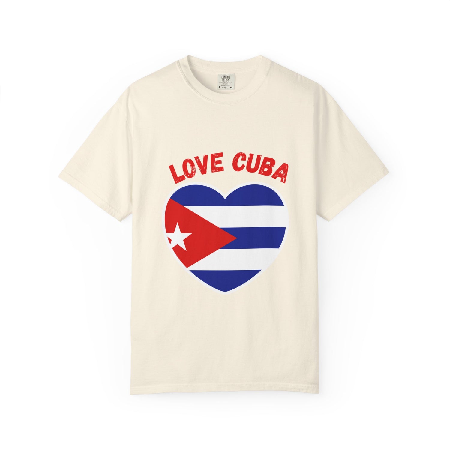 Love Cuba Unisex Garment-Dyed T-Shirt | Tropical Vibes Apparel