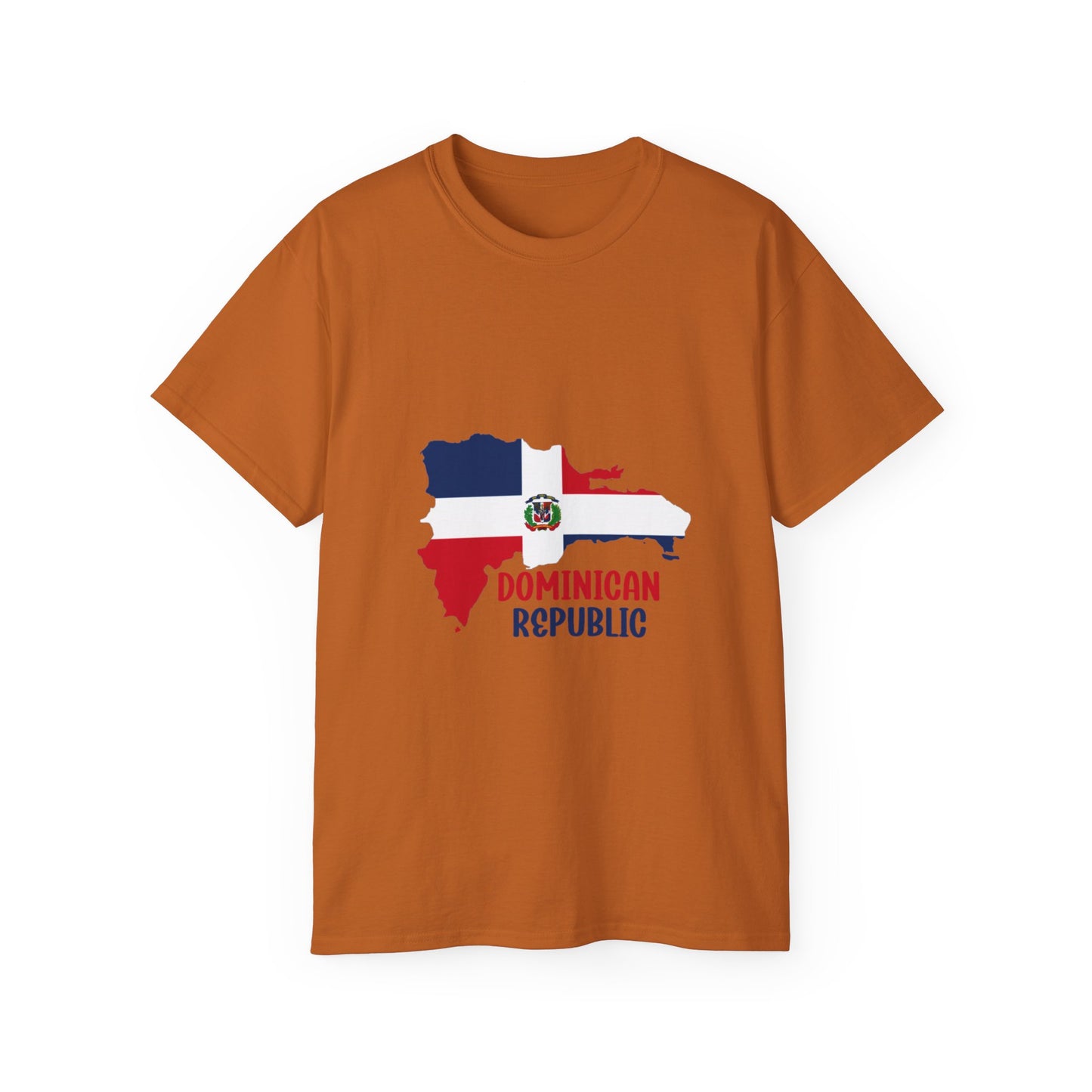 Dominican Republic Map Unisex Ultra Cotton Tee