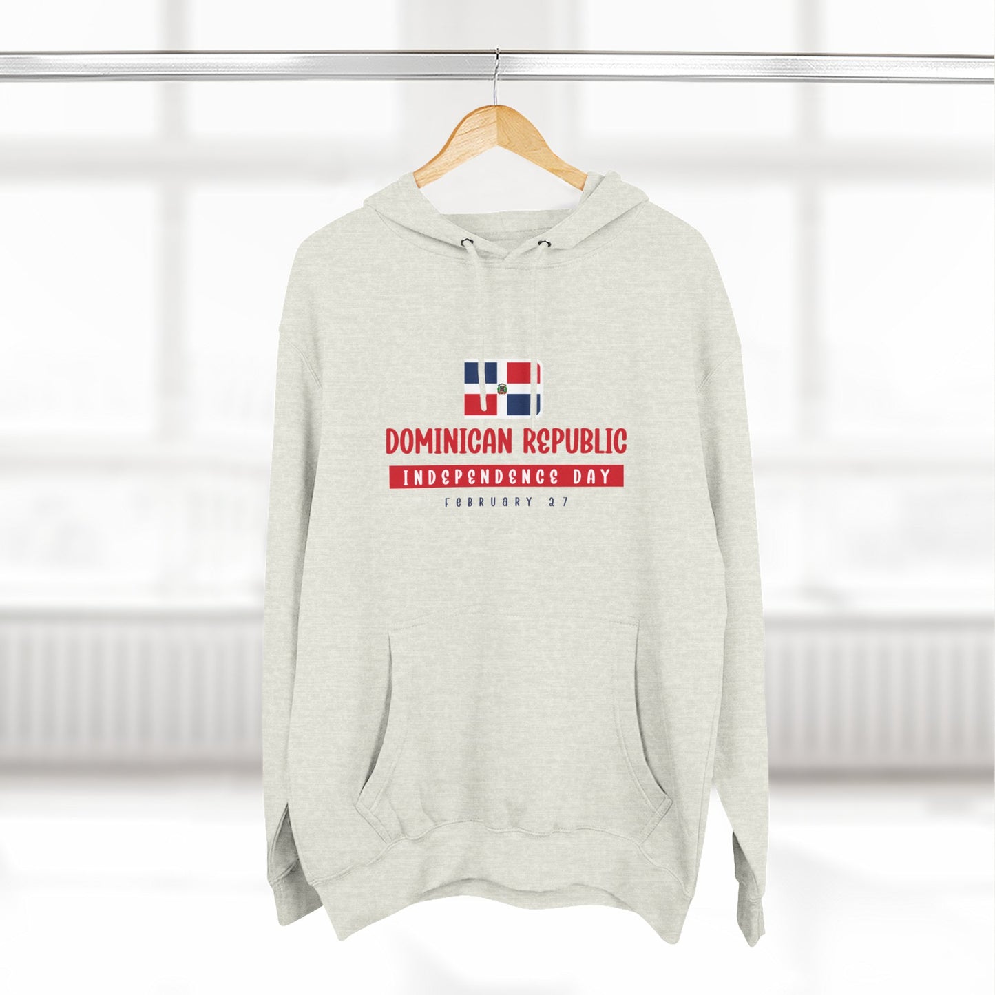 Dominican Republic Minimal Hoodie