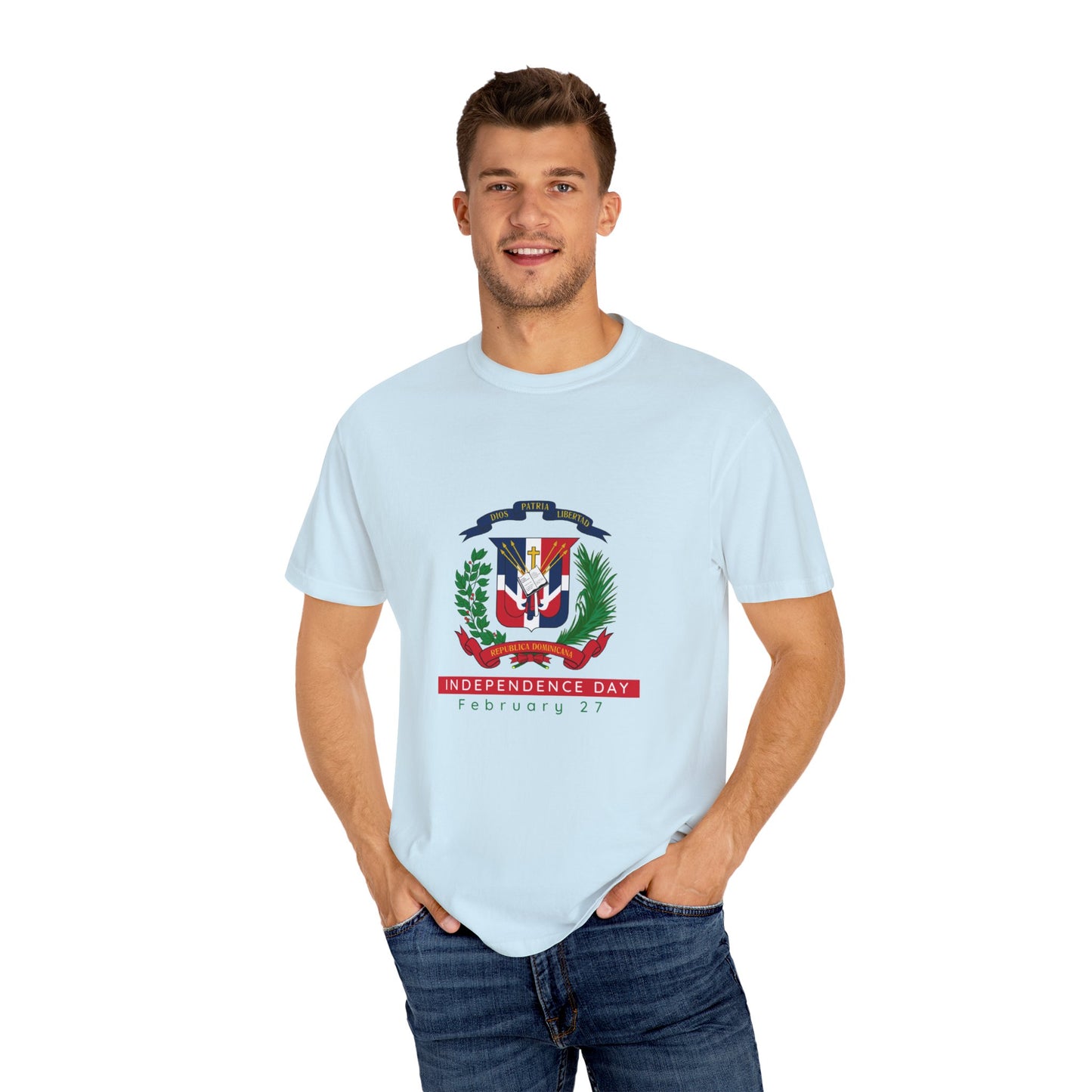 Dominica Republic Coat of arm Classic T-Shirt