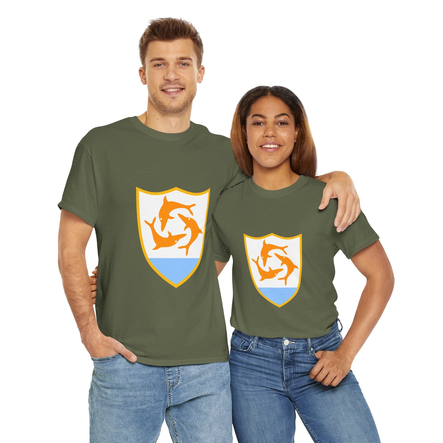 Anguilla Coat of Arm T shirt