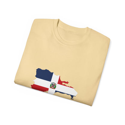 Dominican Republic Map Unisex Ultra Cotton Tee