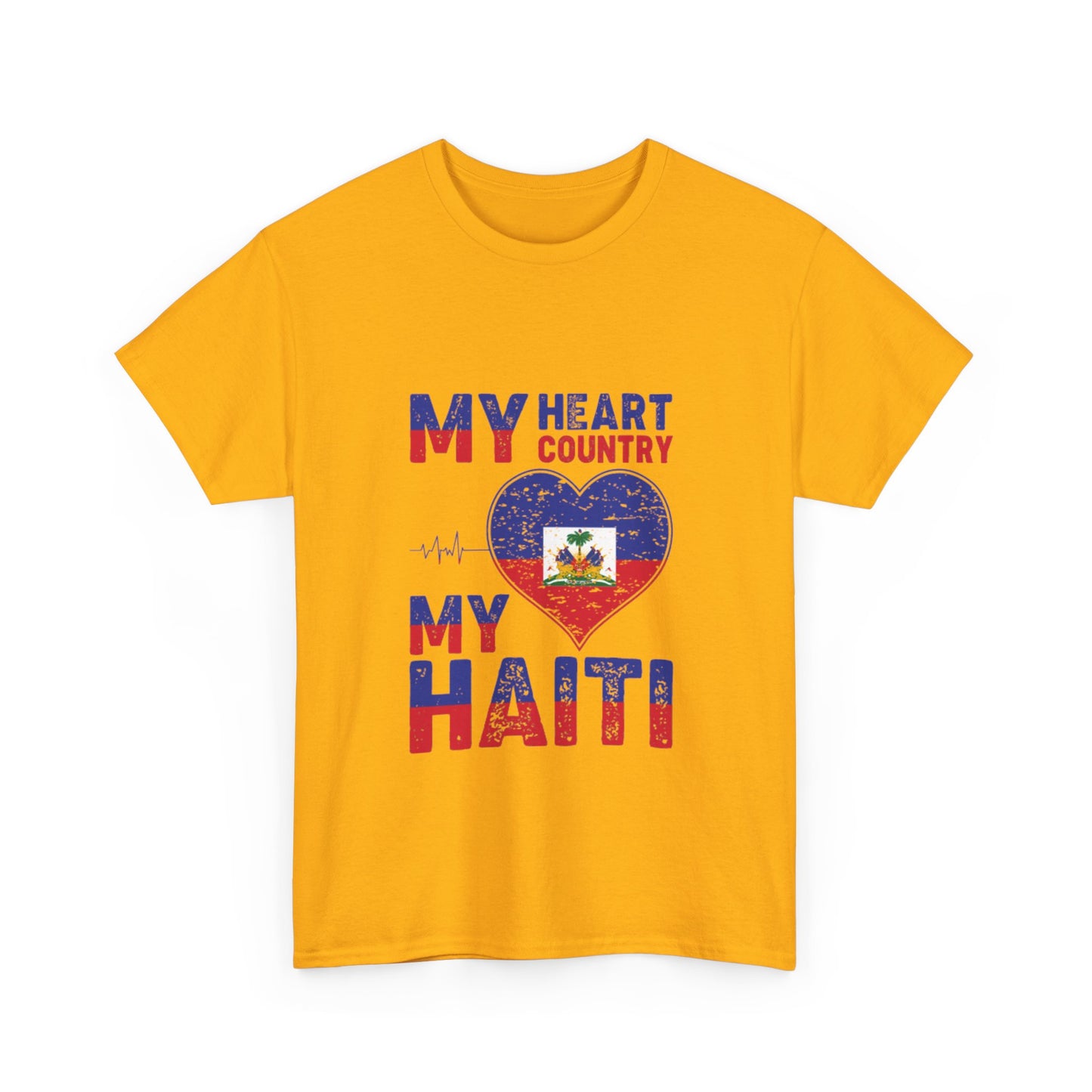 Mijn hart, mijn Haïti-liefde Klassiek T-shirt 