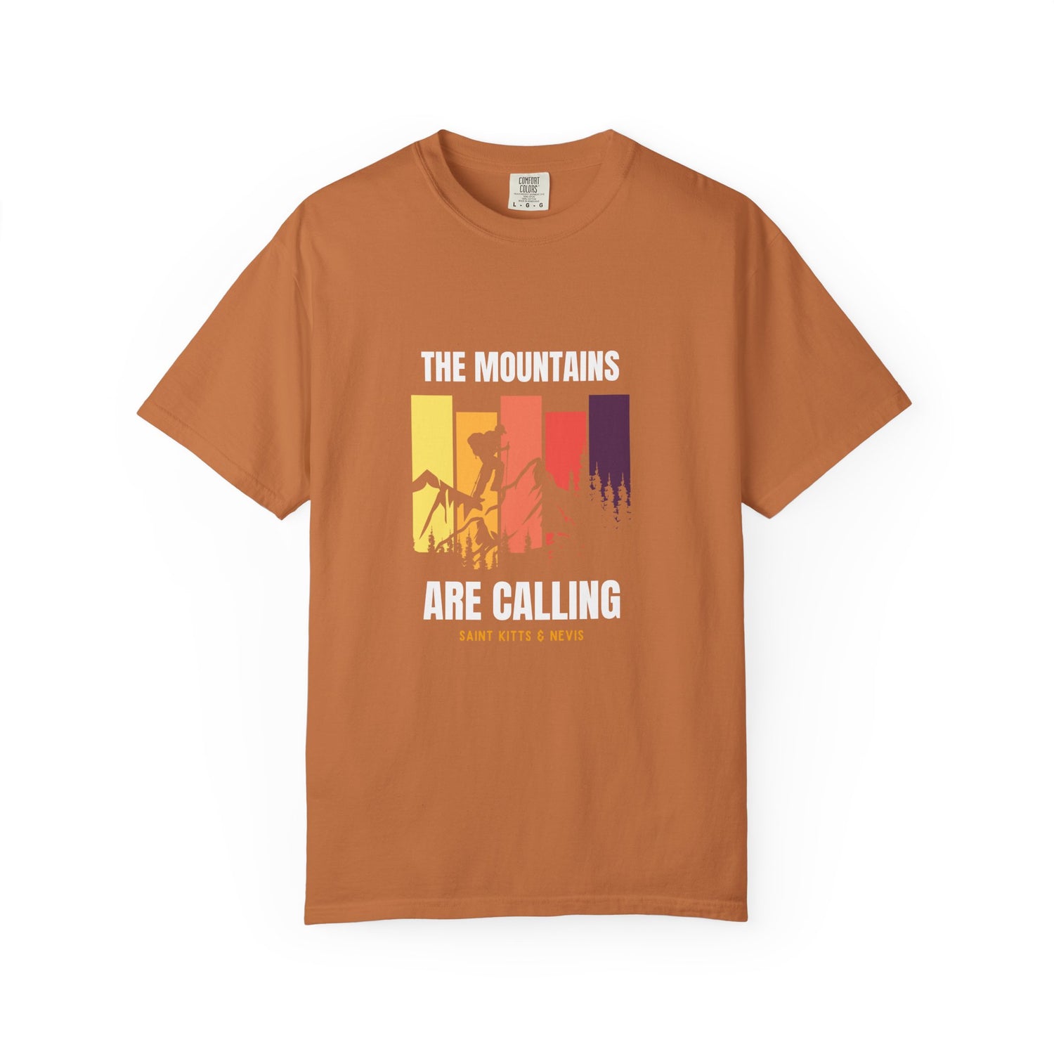 Saint Kitts & Nevis Adventure T-Shirt - Unisex Garment-Dyed Tee for Travel Enthusiasts