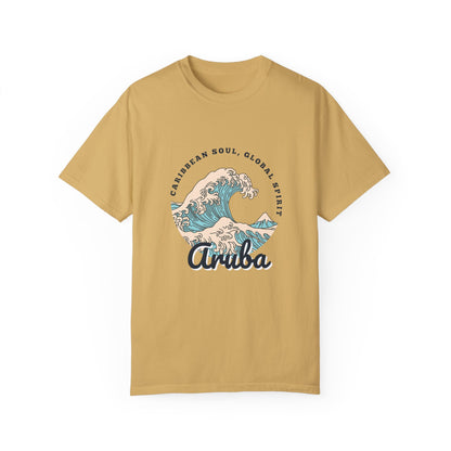 Caribbean Soul Unisex T-Shirt - Aruba Wave Design