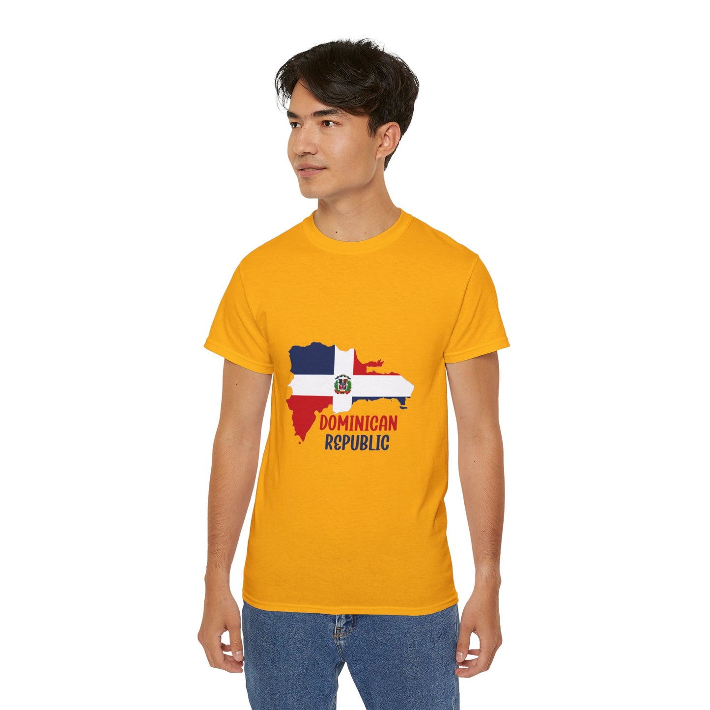 Dominican Republic Map Unisex Ultra Cotton Tee
