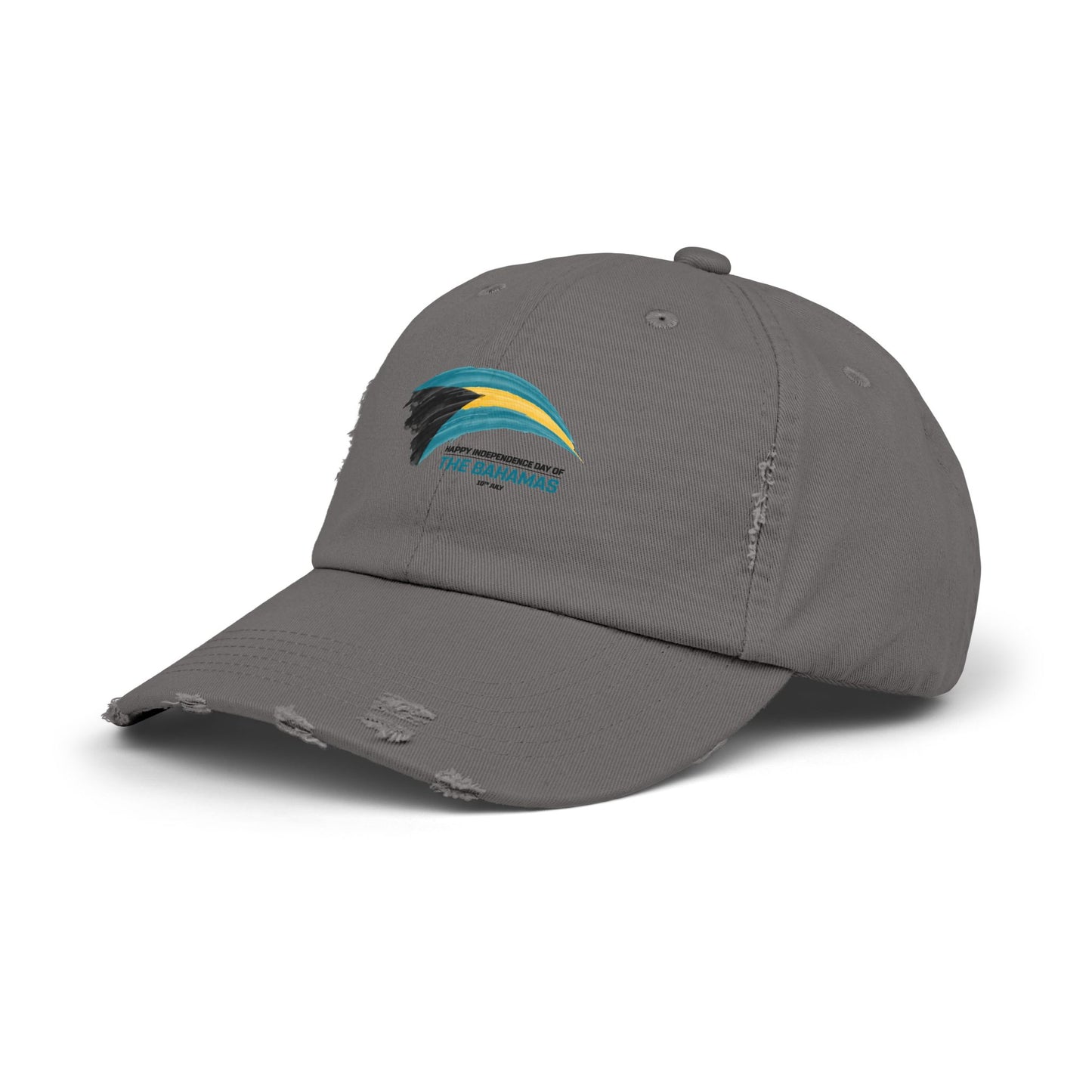 Bahamas Flag Cap Distressed Cap