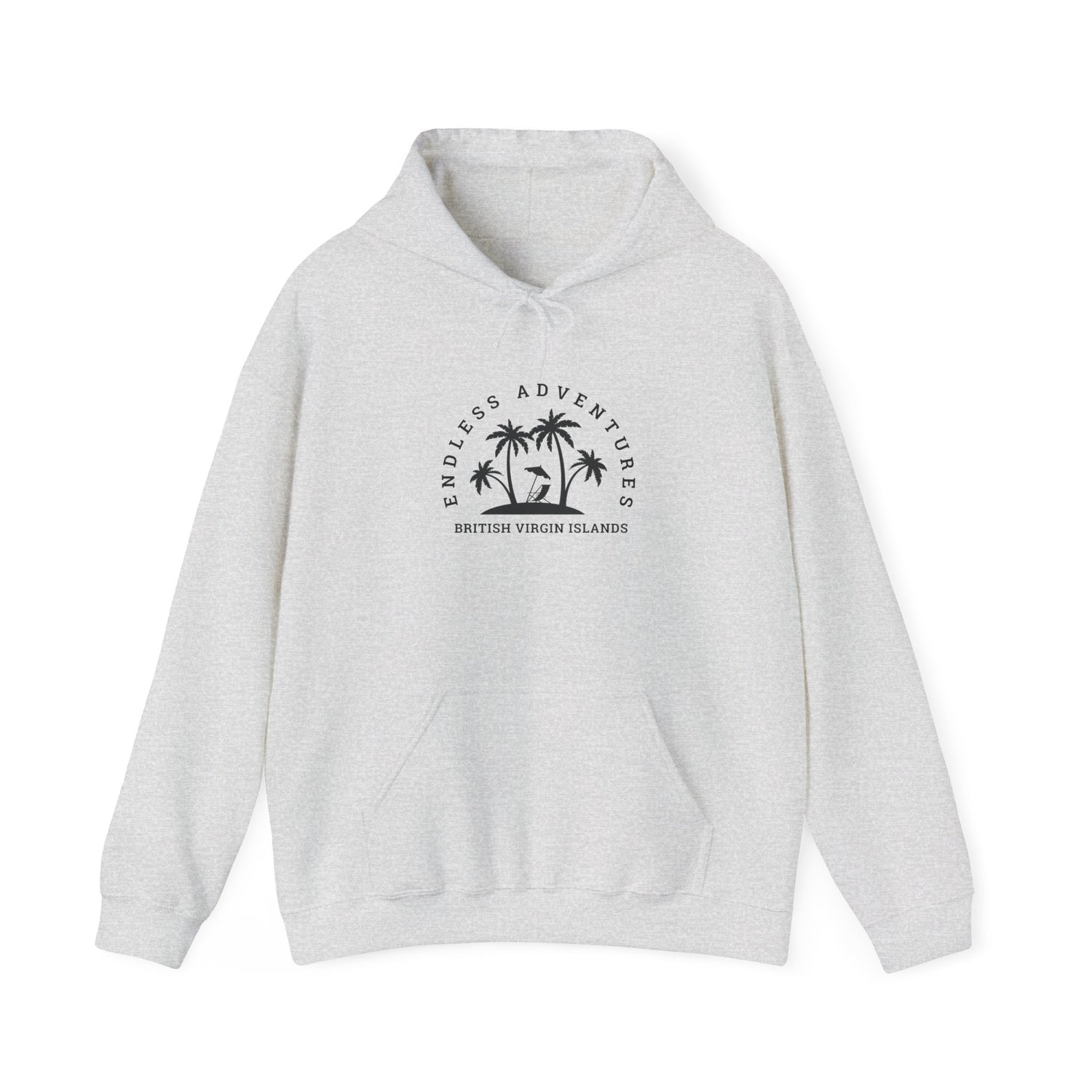 Endless Adventures Hoodie | Unisex Heavy Blend™ Sweatshirt with British Virgin Islands Design