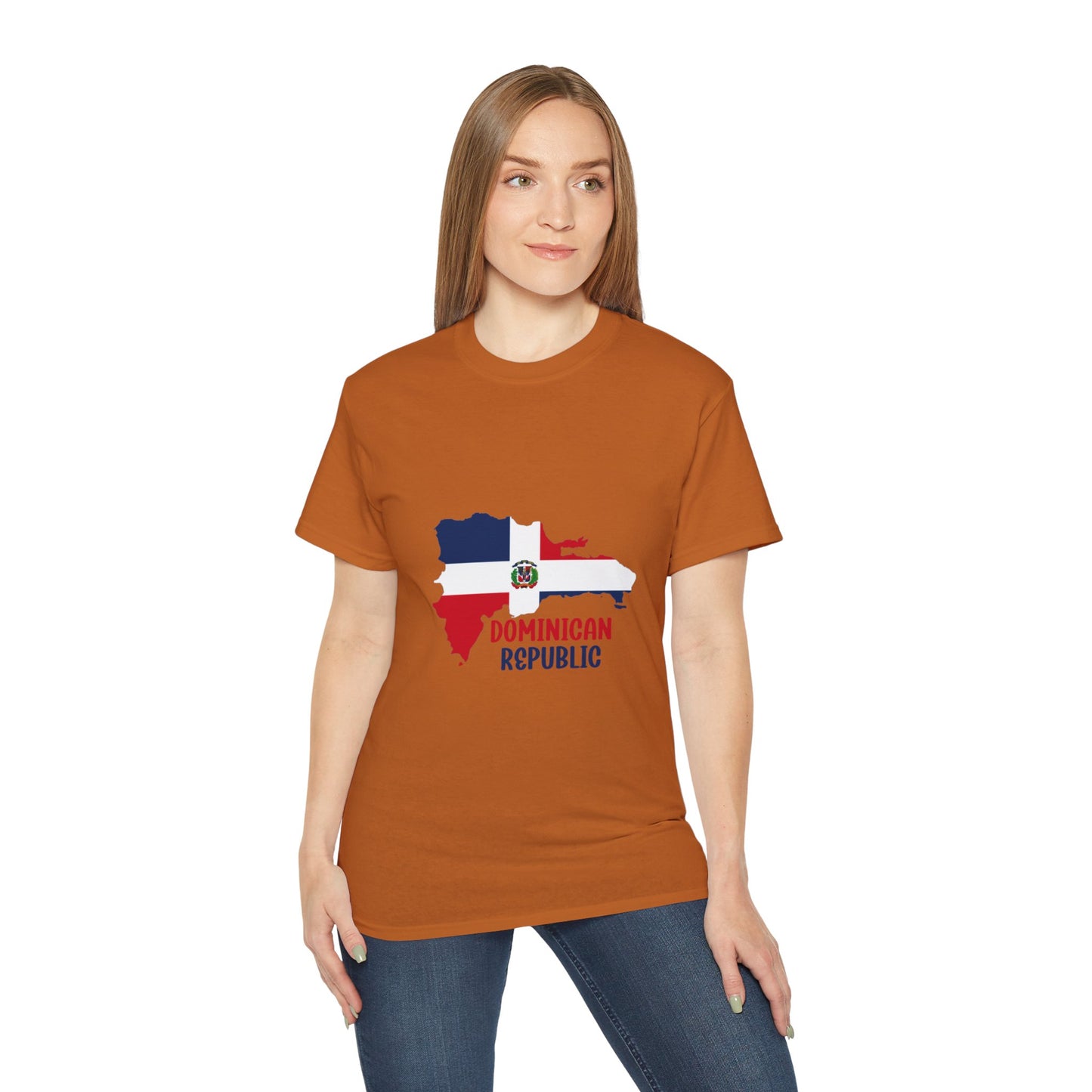 Dominican Republic Map Unisex Ultra Cotton Tee