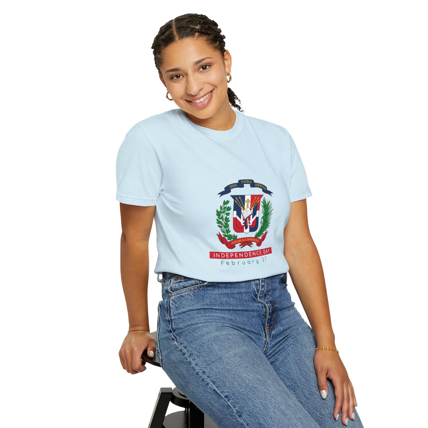 Dominica Republic Coat of arm Classic T-Shirt