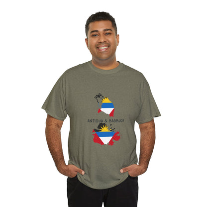 Antigua & Barbuda Unisex Heavy Cotton Shirt