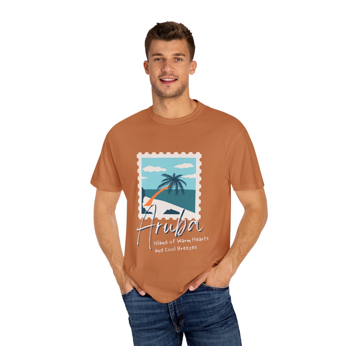 Aruba Island-Inspired Unisex T-Shirt | Tropical Vibes for Travel Lovers
