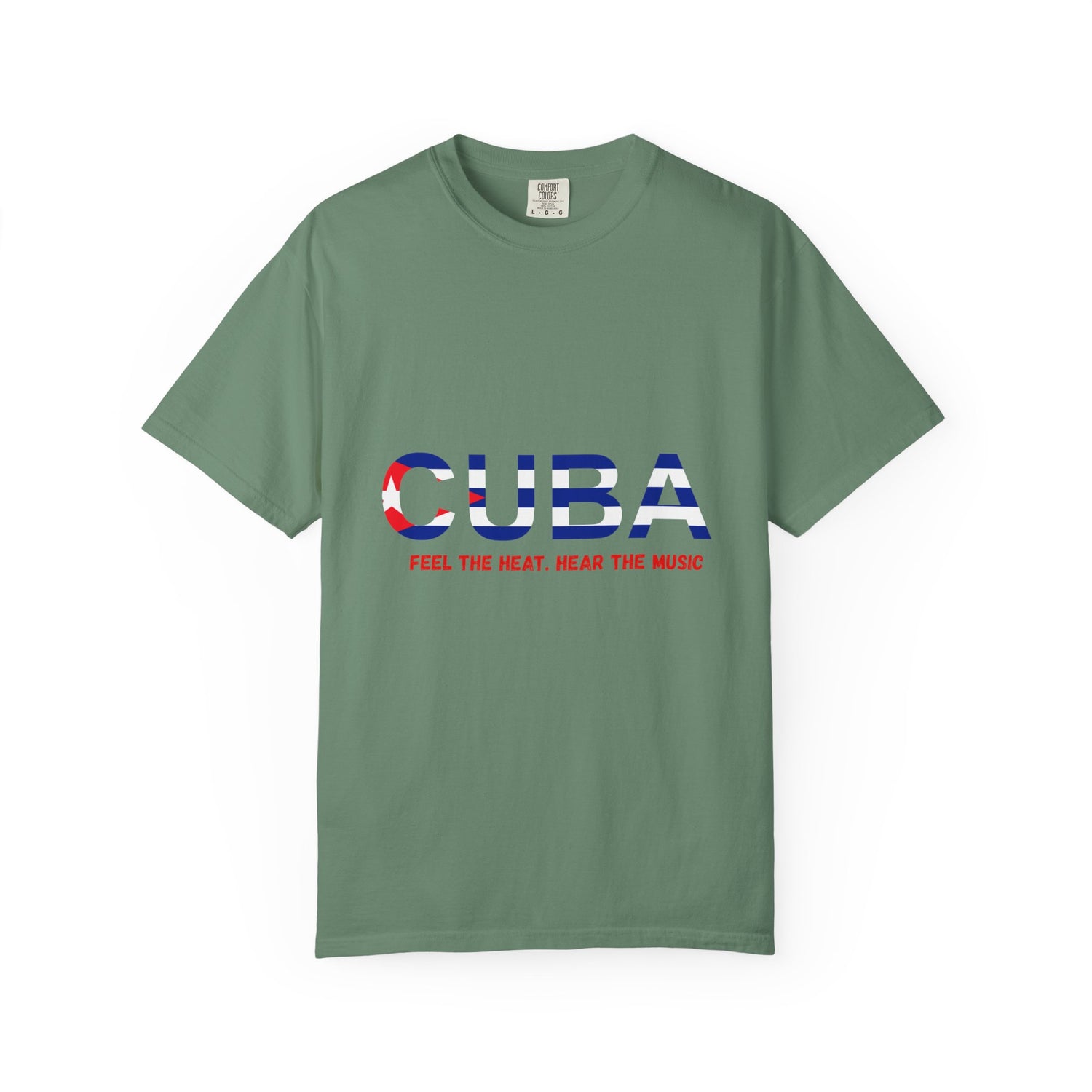 Cuba Music Vibe Unisex Garment-Dyed T-Shirt - Feel the Heat!