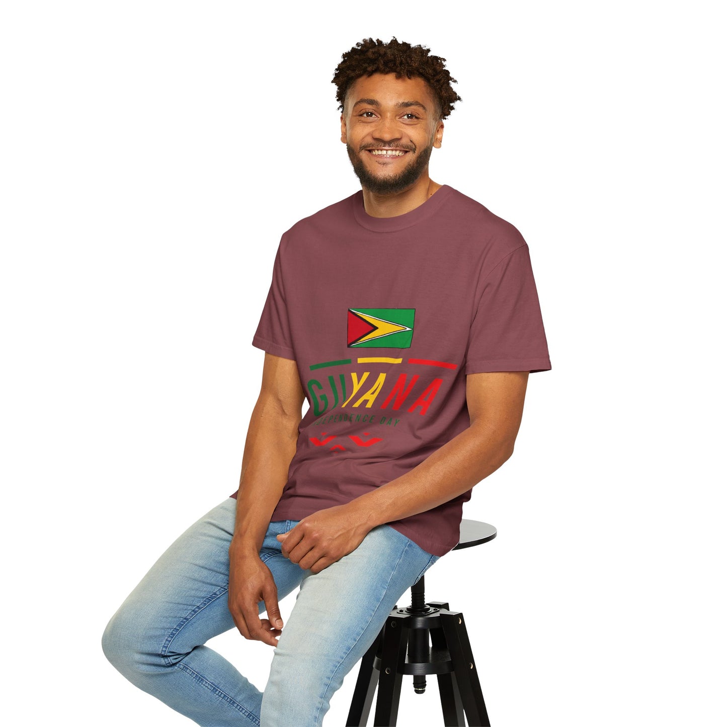 Guyana Independence Day Flag T-Shirt