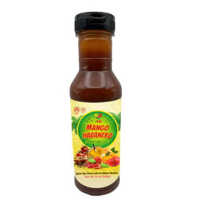 J-irie Caribbean Mango Habanero  Sauce