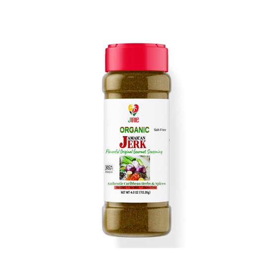 Jerk Organic Jamaican Seasoning (Kosher Organic Salt-Free) Medium/Hot